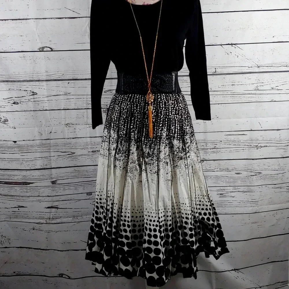 Women's Polka Dot Circle Skirt
